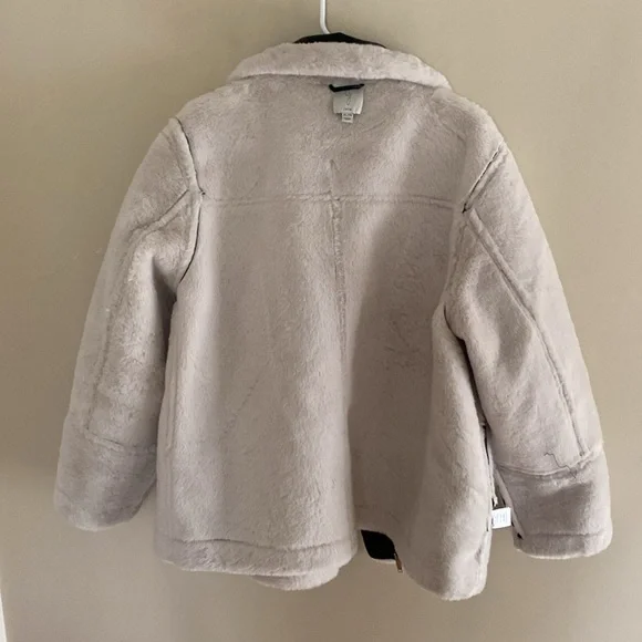 Joie Faux Leather Aviator Jacket - Picture 8 of 10